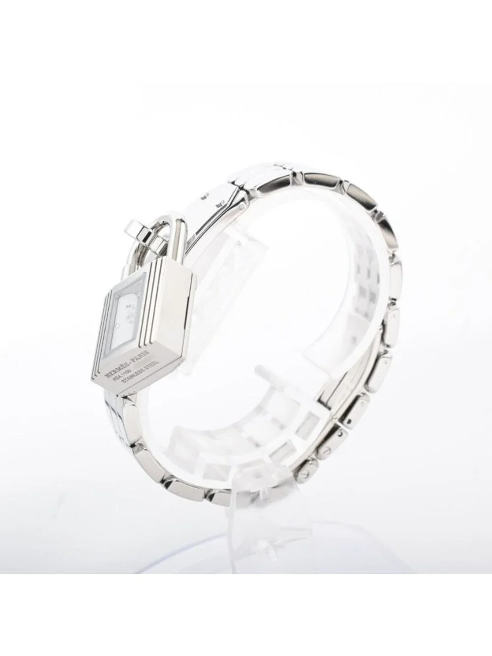 Hermes Watch Kelly Silver